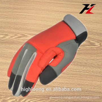 china red cheap tool work gloves for man